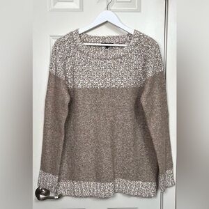 Fate Clairina Textured Pullover Scoop Sweater NWOT